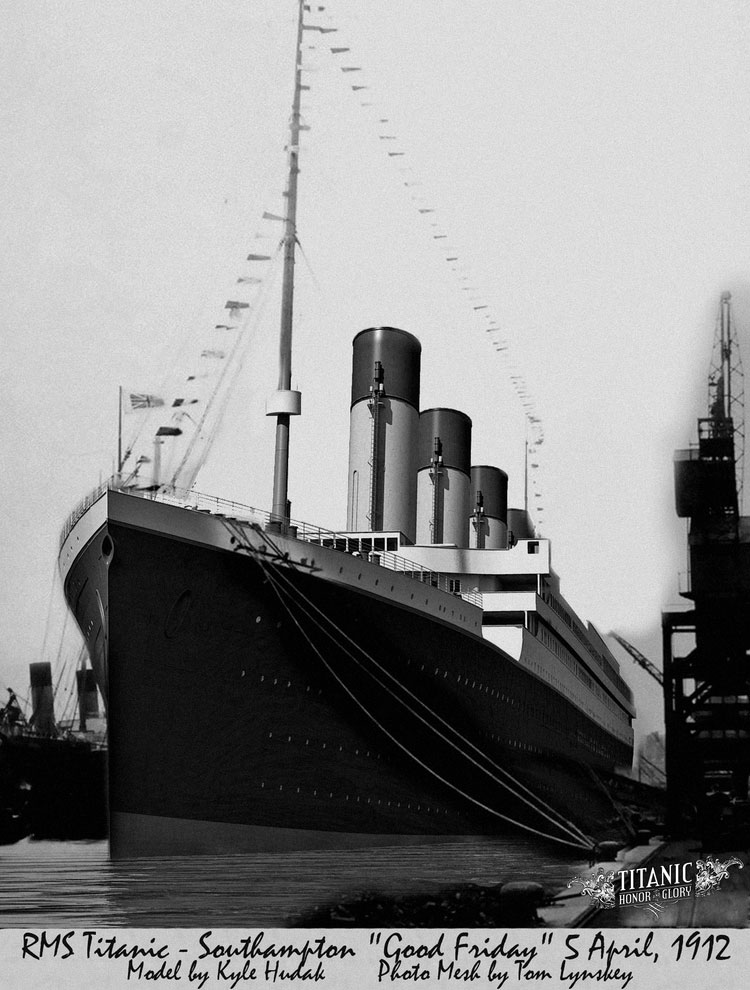Efsane Titanic Gemisinin Batışını Gerçek Zamanlı Simülasyonda İzleyin!