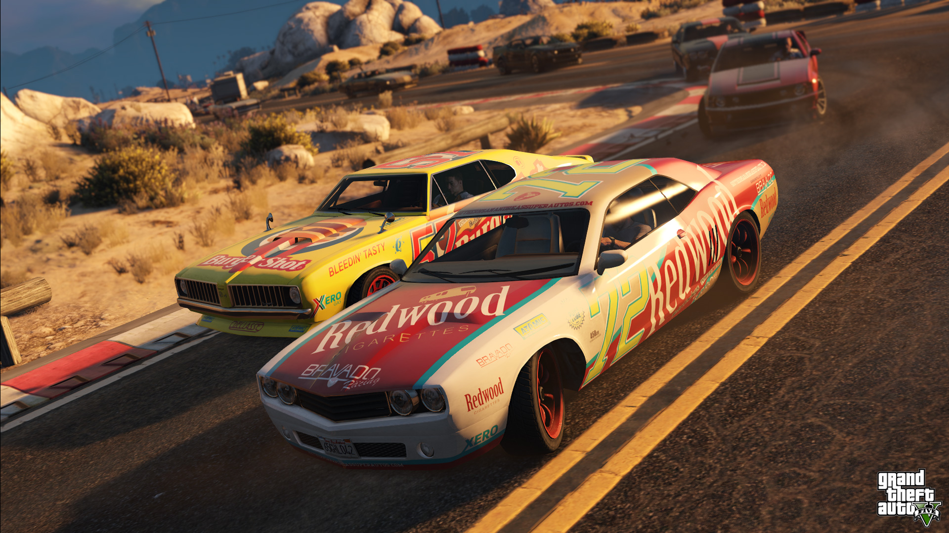 Stock Car Races to earn new Muscle Cars.