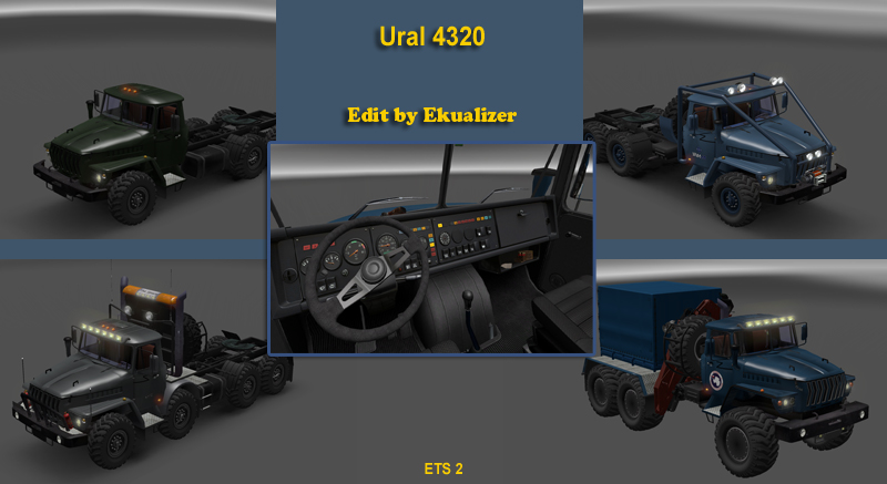 ETS 2 Mod - Ural 4320