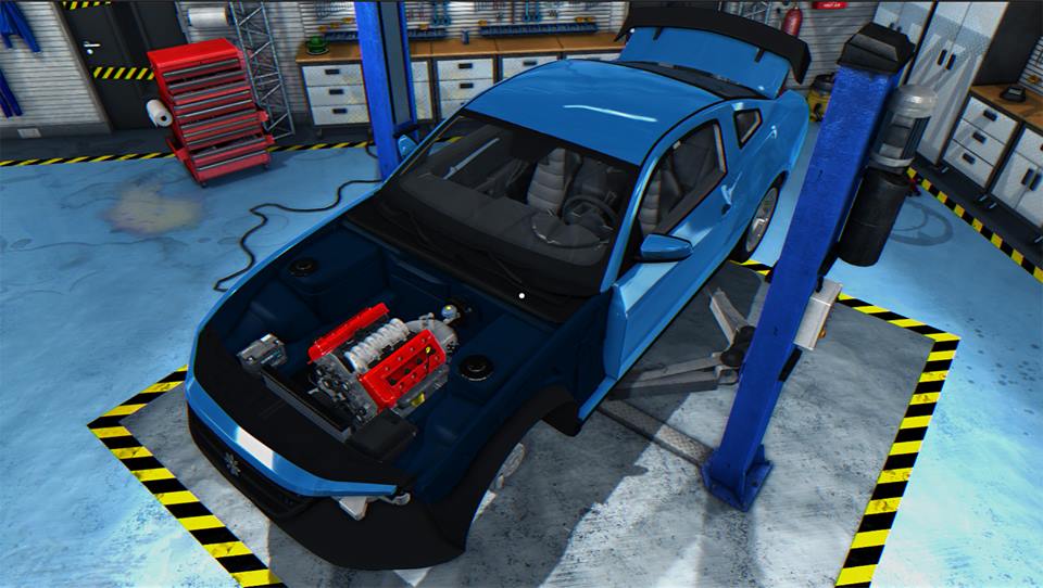 Car Mechanic Sim 2015 - repair your V8