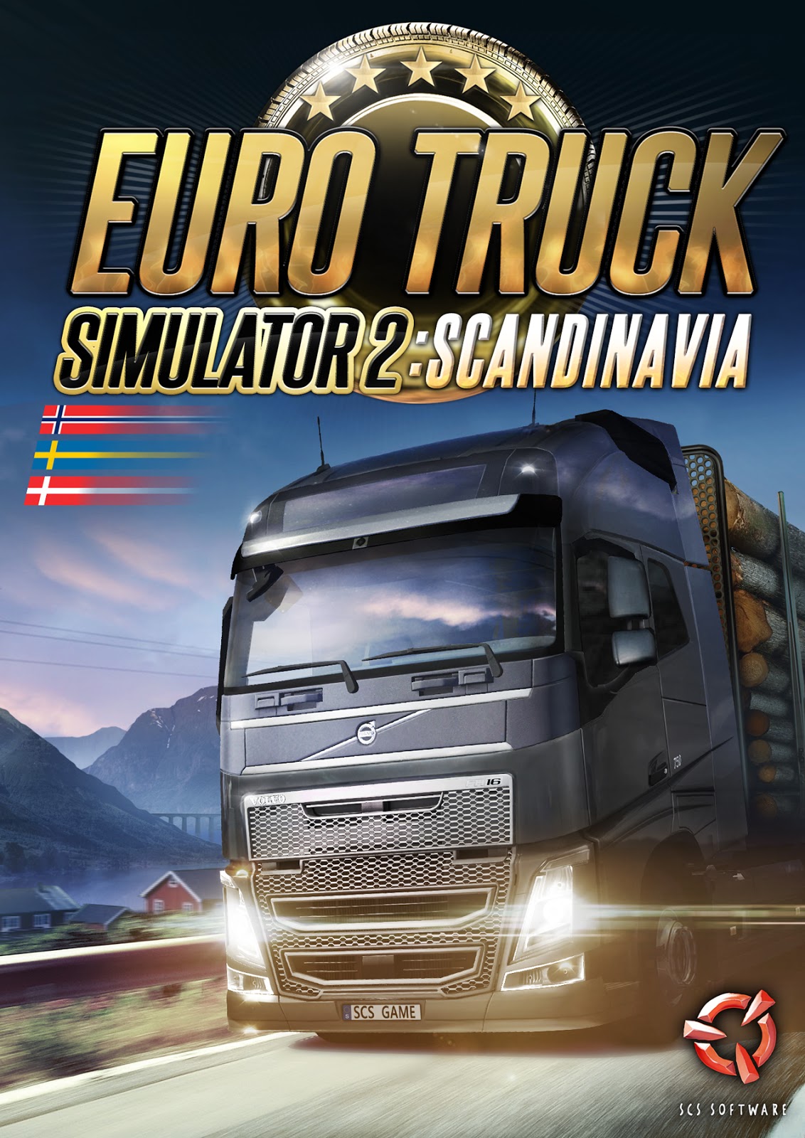 Euro Truck Simulator 2 İskandinavya Resmi Kapak Tasarımı