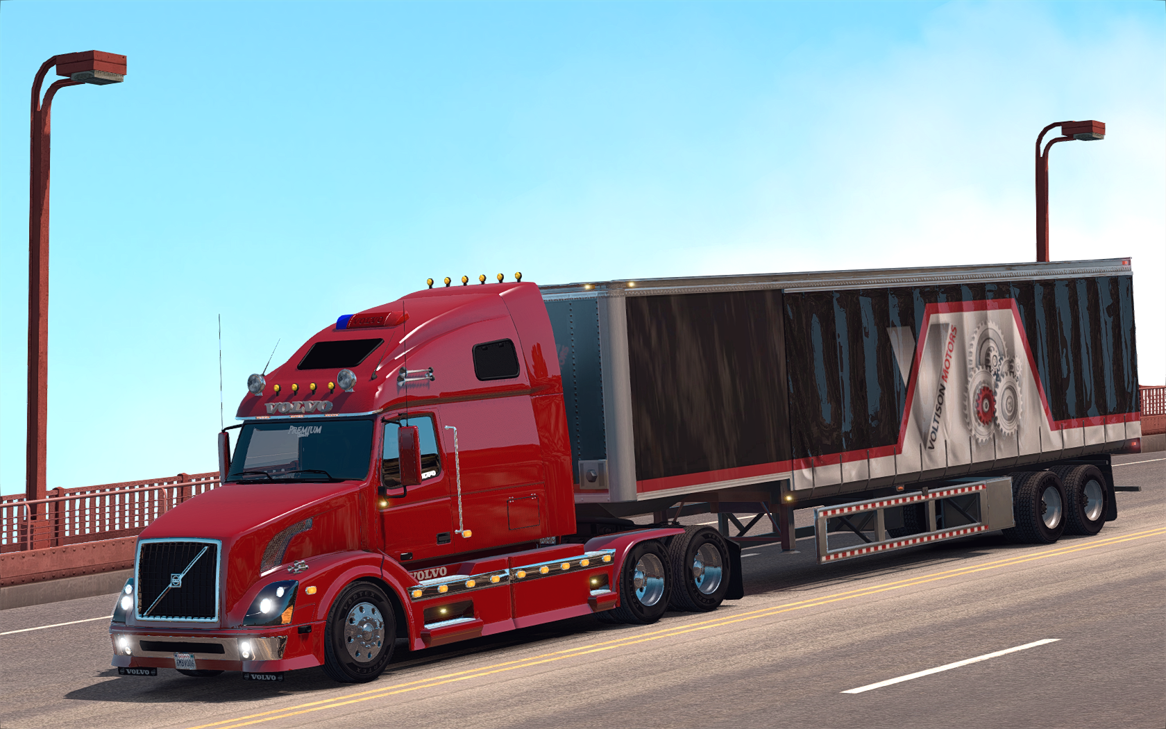 American Truck Simulator VOLVO VNL 670 (aradeth)