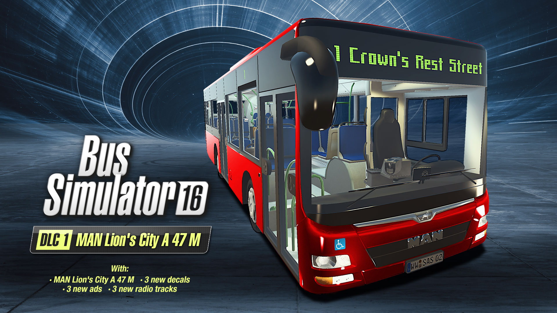 Bus Simulator 16 - MAN Lion's City A 47 M-steam