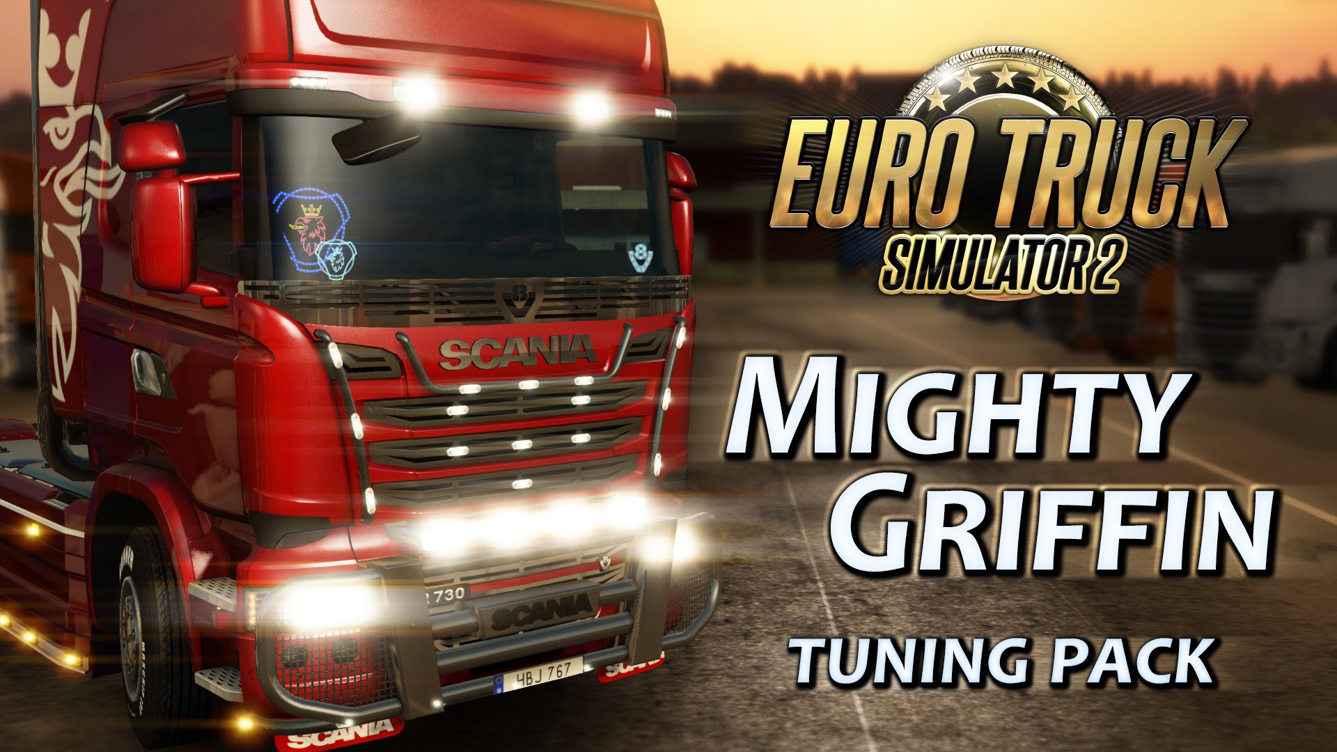 Euro Truck Simulator 2 SCANIA Mighty Griffin Modifiye Paketi DLC'si Çıktı!