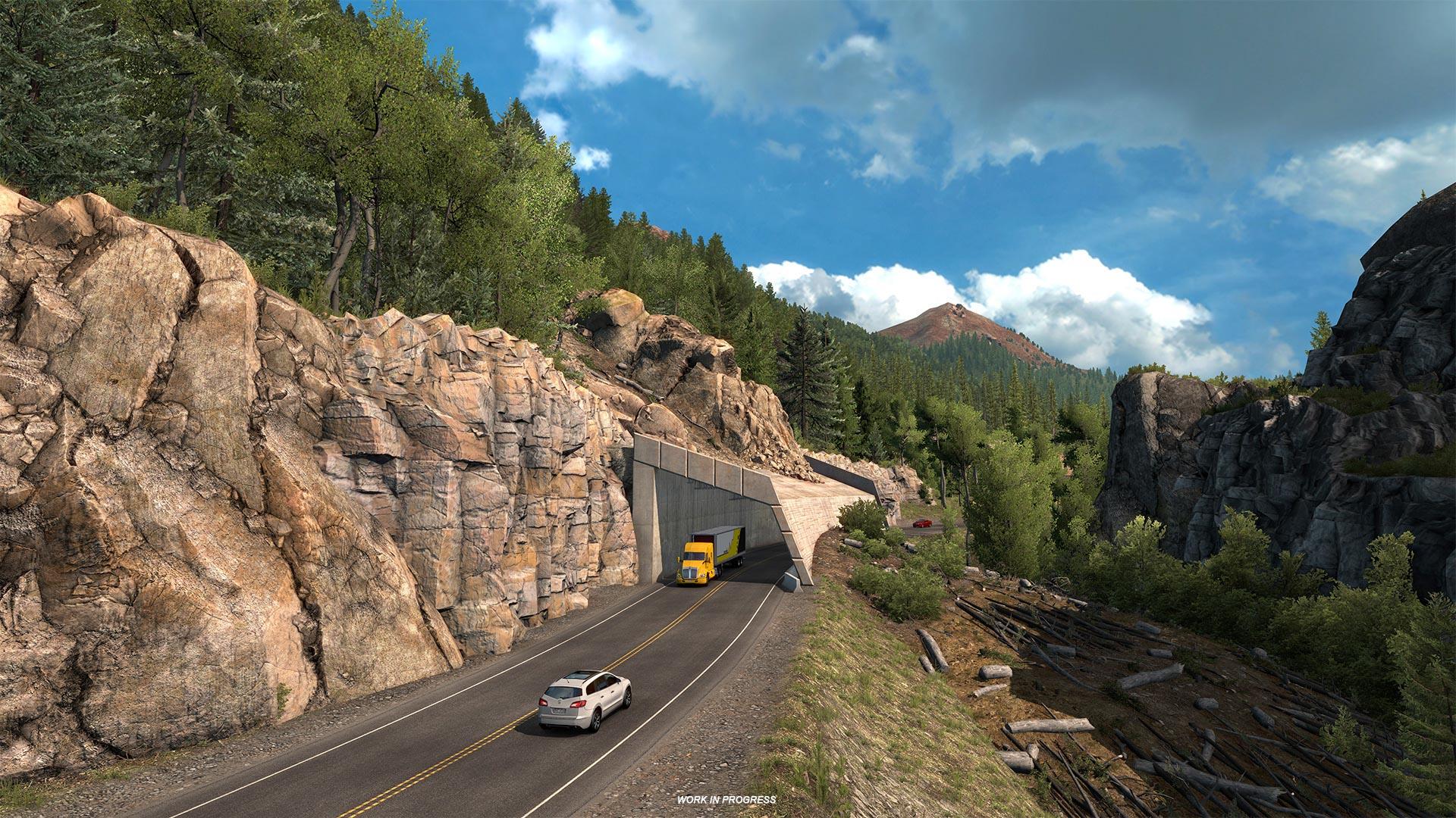 Атс дороги. ATS Colorado. Американ трак симулятор Колорадо. Шоссе в Колорадо. American Truck Simulator Colorado.